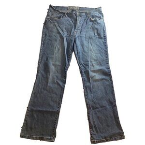 Steve & Barry’s Womens Denim Jeans‎ Boot Leg Normal Rise Blue Size 16S